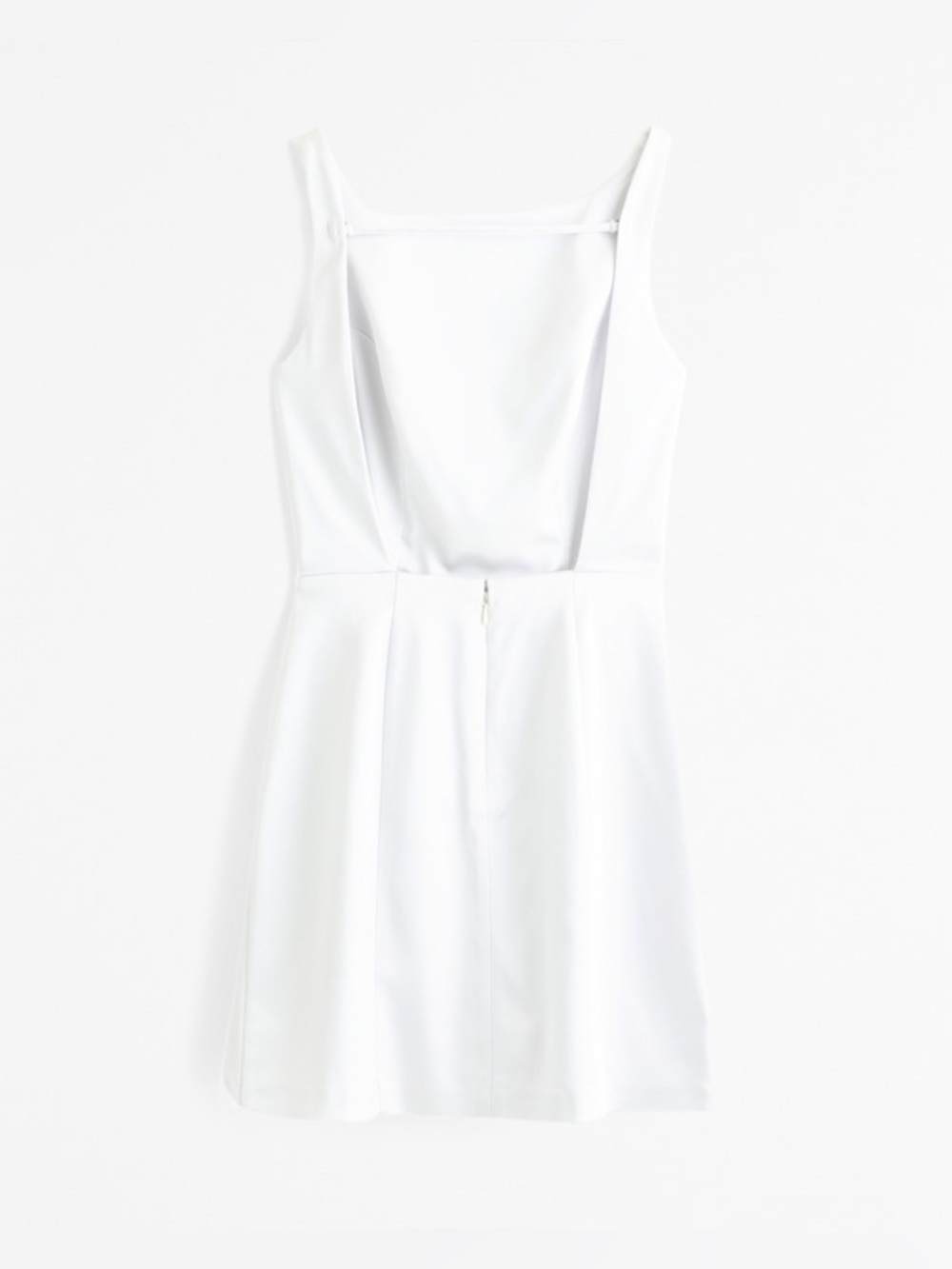 Abercrombie & Fitch Slash Neck Mini Dress | XSP | Pearl - Picture 4 of 11